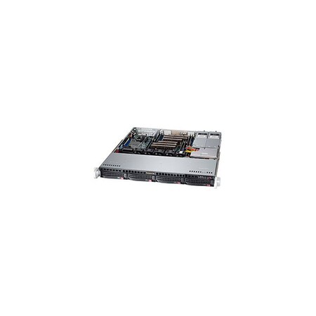 Supermicro SuperChassis 400W 1U Rackmount Server Chassis (Blk), CSE-813MFTQ-R400CB CSE-813MFTQ-R400CB